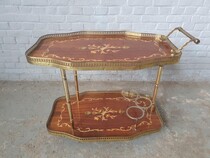 Teacart Rococo Italy Rosewood 1960
