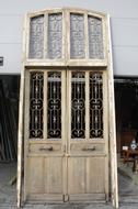 Entrance doors Rustique France Oak/Iron 1870