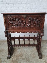 Cabinet Spanish Renaissance France Walnut 1900