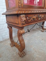 Spanish Renaissance Vitrine (Display Cabinet)