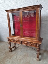 Spanish Renaissance Vitrine (Display Cabinet)