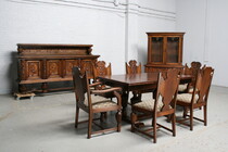 Dinningroomset Teniers  Belgium Oak 1940