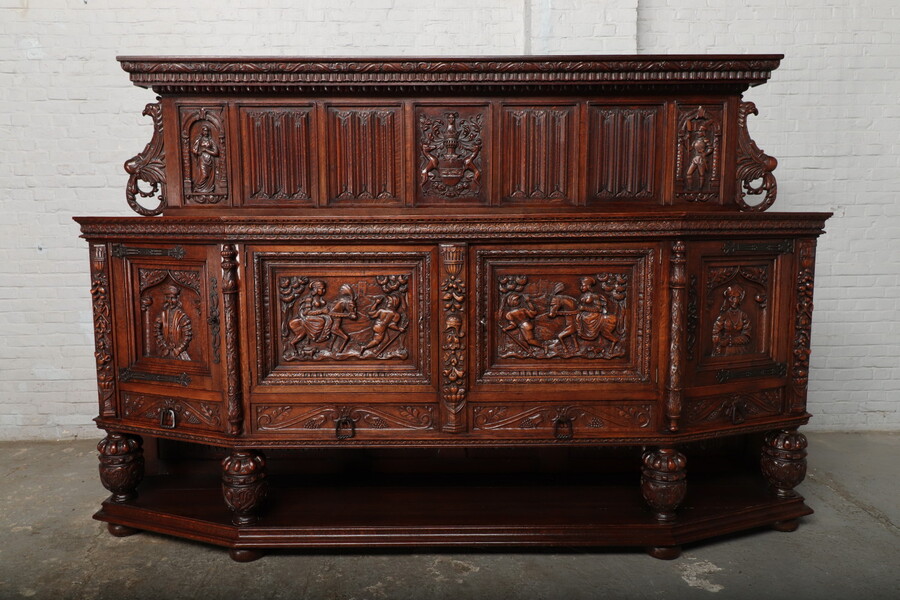 Teniers style Sideboard