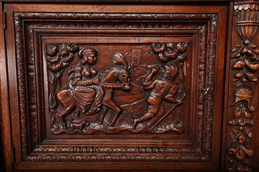 Teniers style Sideboard