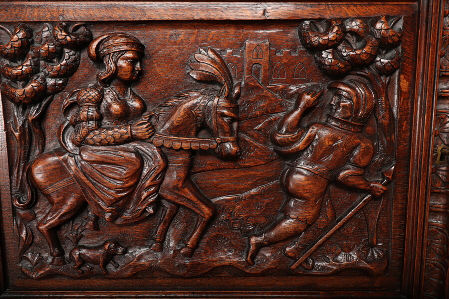 Teniers style Sideboard