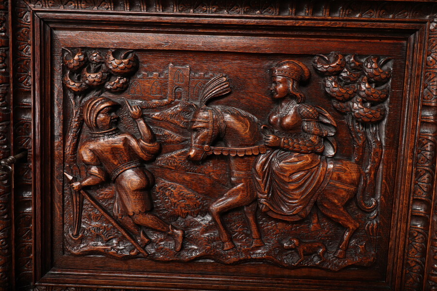 Teniers style Sideboard