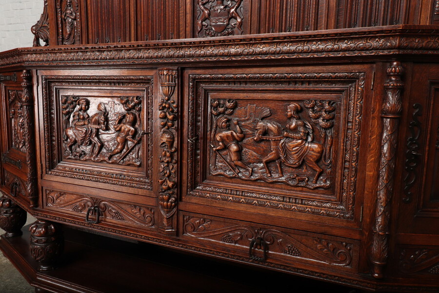 Teniers style Sideboard