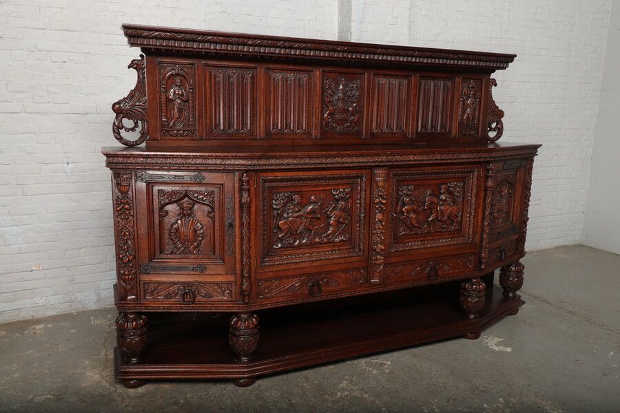 Teniers style Sideboard