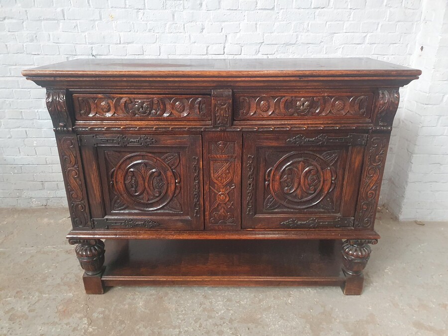 Tudor style Sideboard (small)