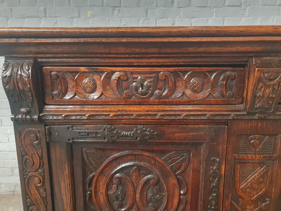 Tudor style Sideboard (small)