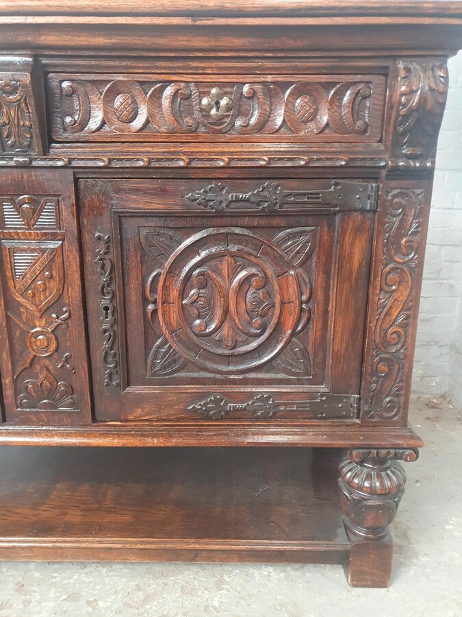 Tudor style Sideboard (small)
