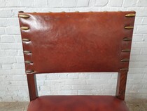 Tudor style Table +  6 chairs