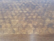 Tudor style Table +  6 chairs