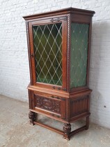 Tudor style Vitrine (Display Cabinet)