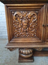 Tudor style Vitrine (Display Cabinet)