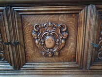 Tudor style Vitrine (Display Cabinet)