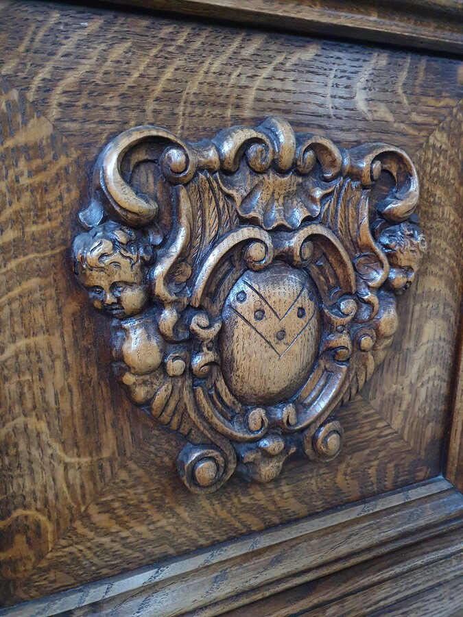 Tudor style Vitrine (Display Cabinet)